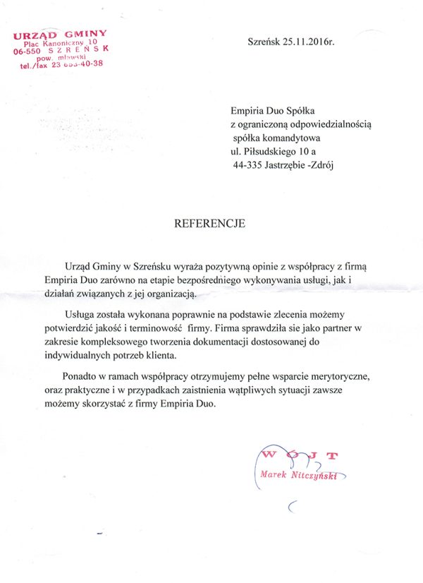 Urząd Gminy w Szreńsku