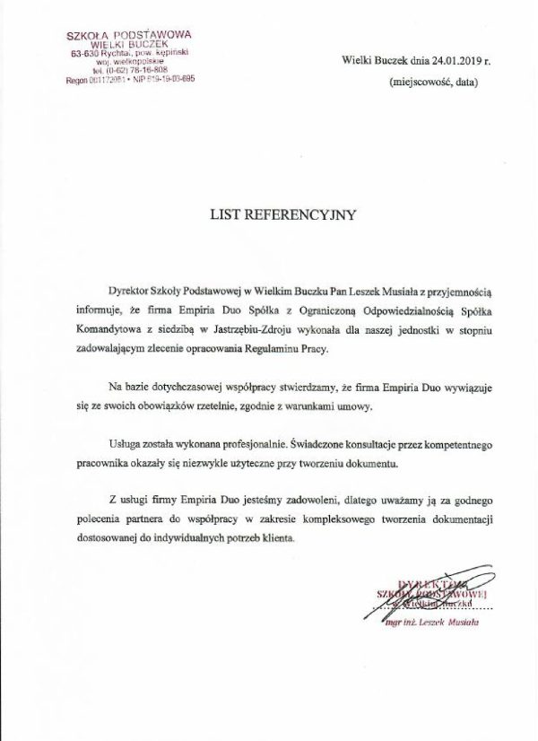 Szkoła Podstawowa w Wielkim Buczku