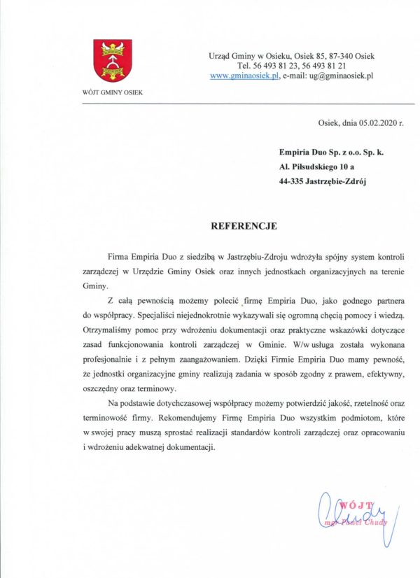 Urząd Gminy w Osieku